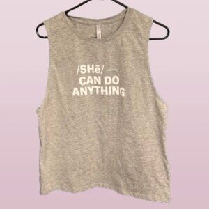 Fabletics She Can Do Anything Tank Top Women's Size Small